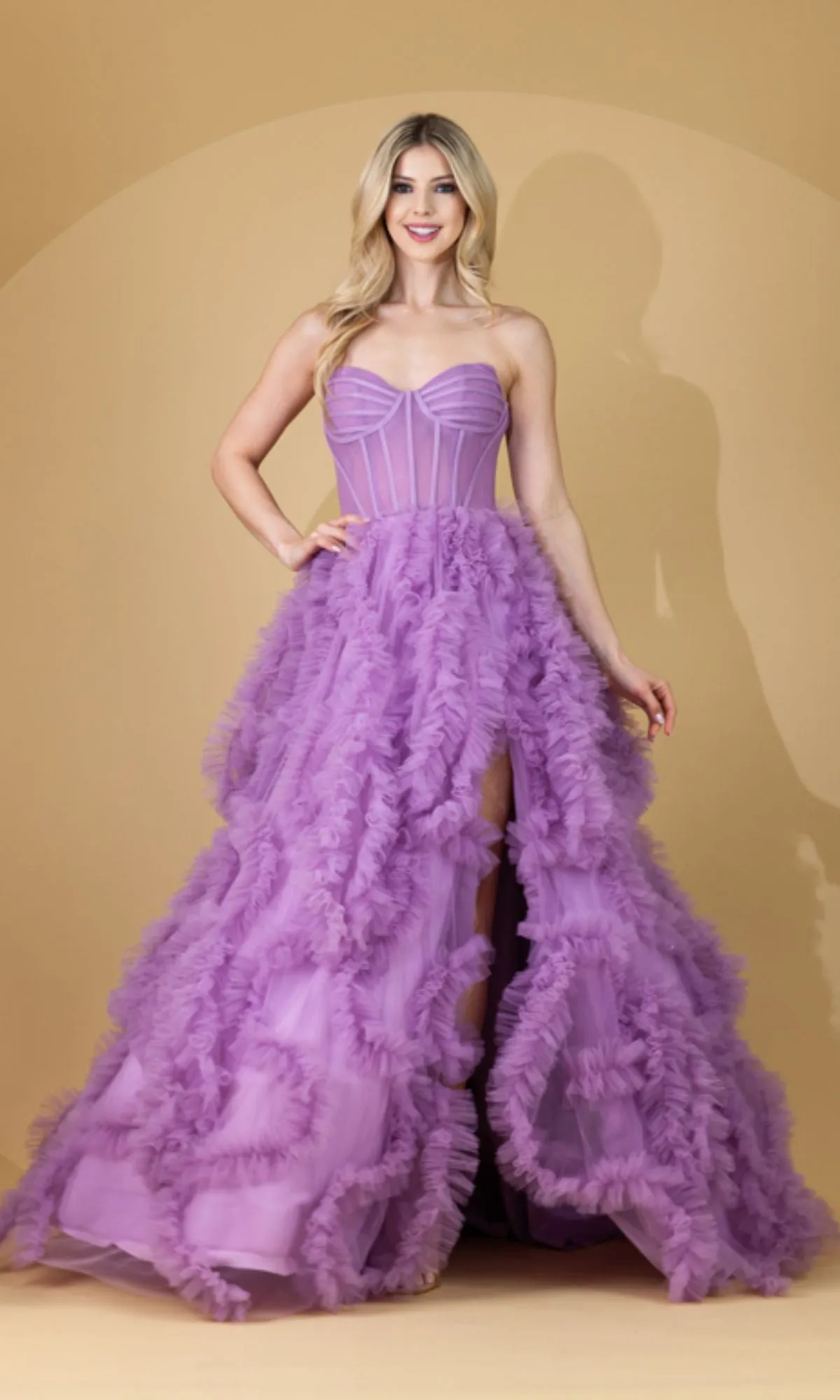 Amelia Couture Long Formal Dress ac0019