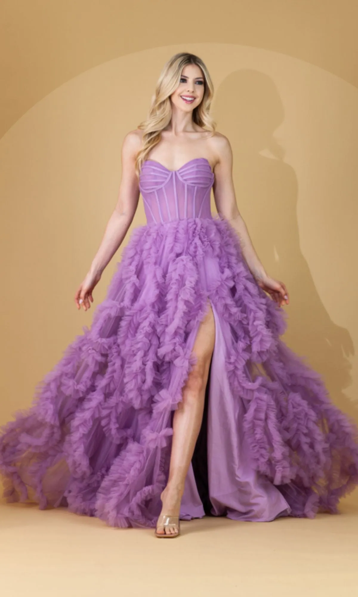 Amelia Couture Long Formal Dress ac0019