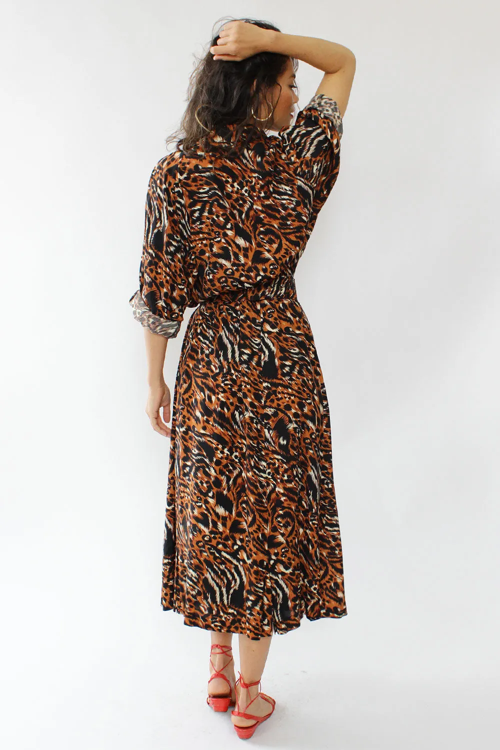 Animal Instinct Duster Dress L/XL