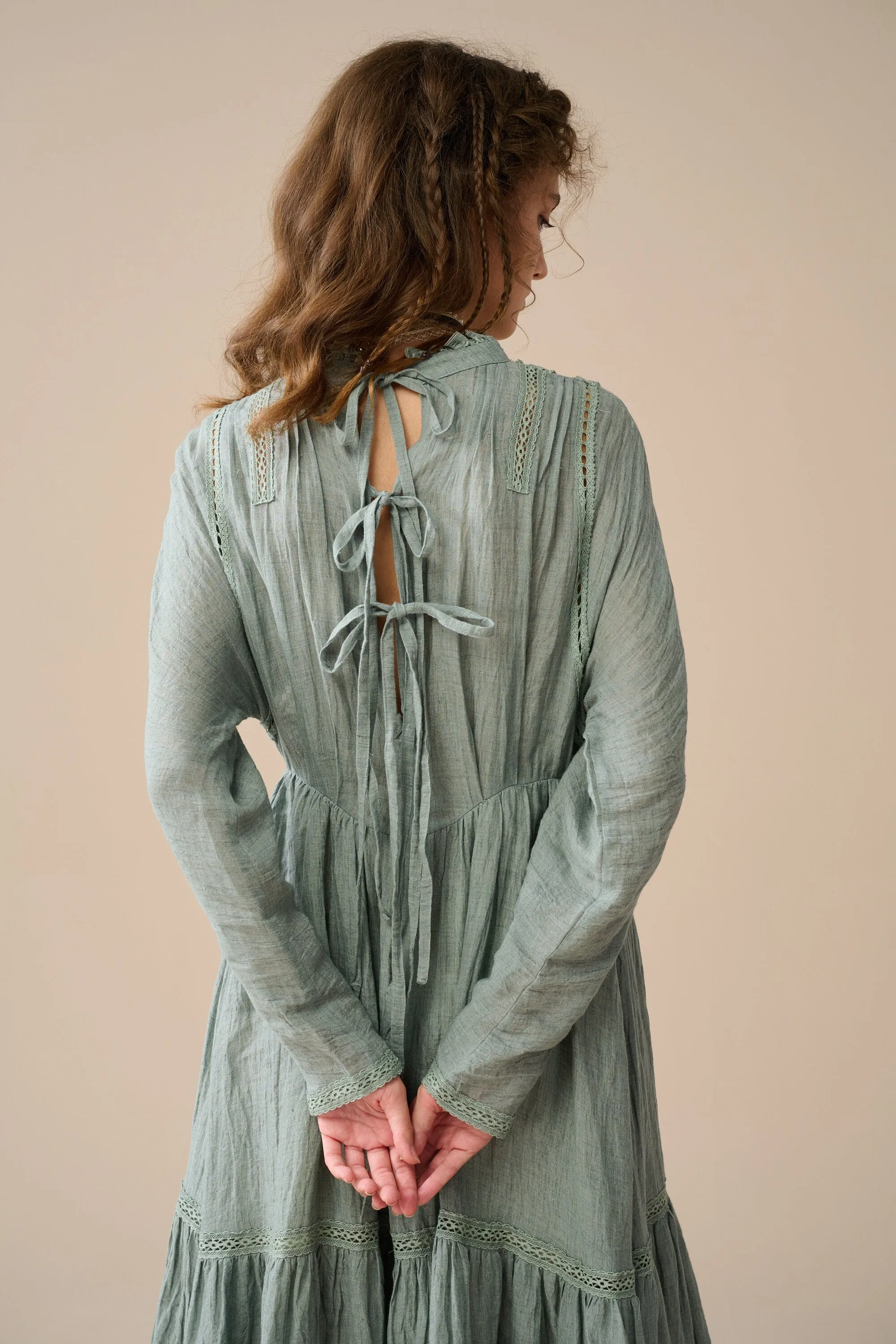 Beverly 31| victorian linen dress