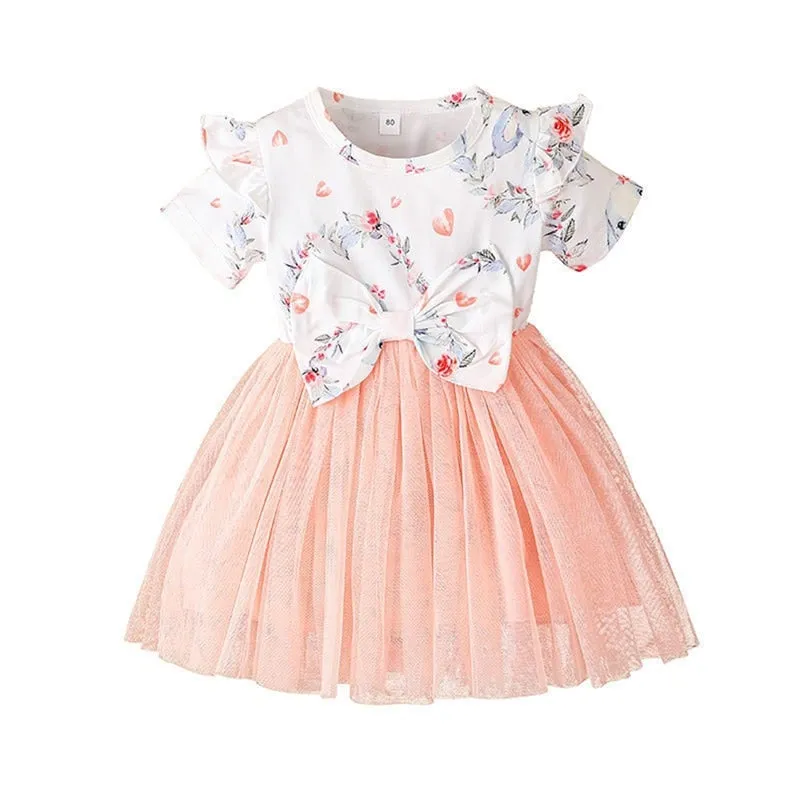 BUNNY Tulle Bowtie Dress