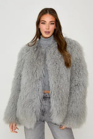 Cali Mongolian Fur Coat