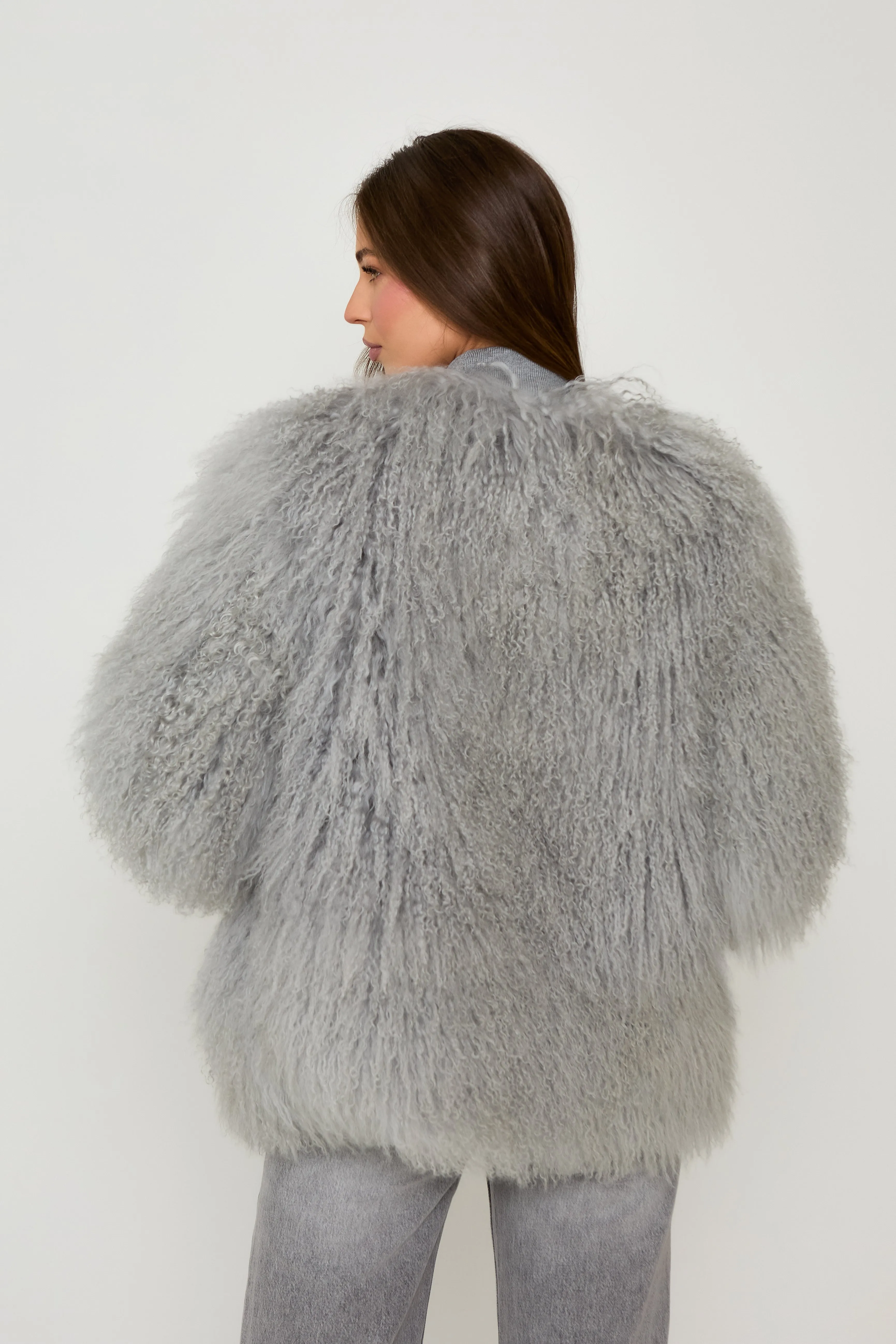 Cali Mongolian Fur Coat