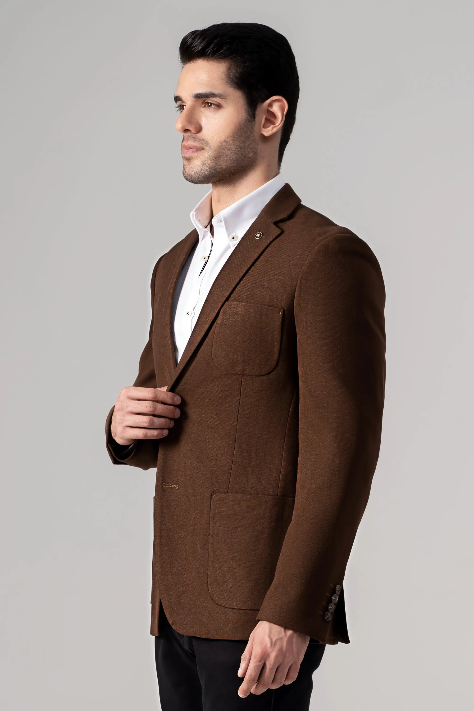 CASUAL COAT BROWN