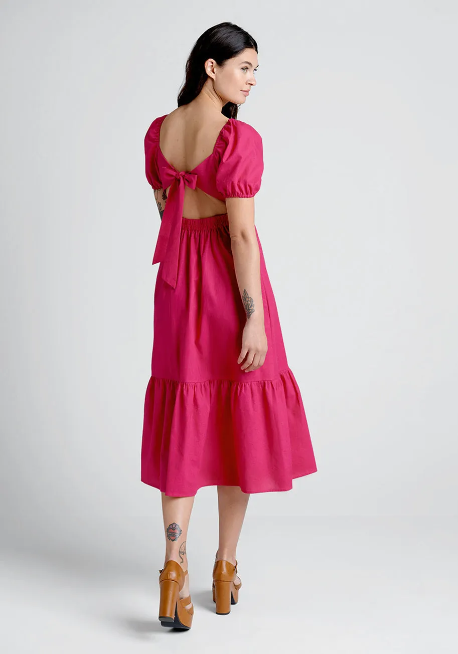 Days Dance Into Dusk Midi Dress