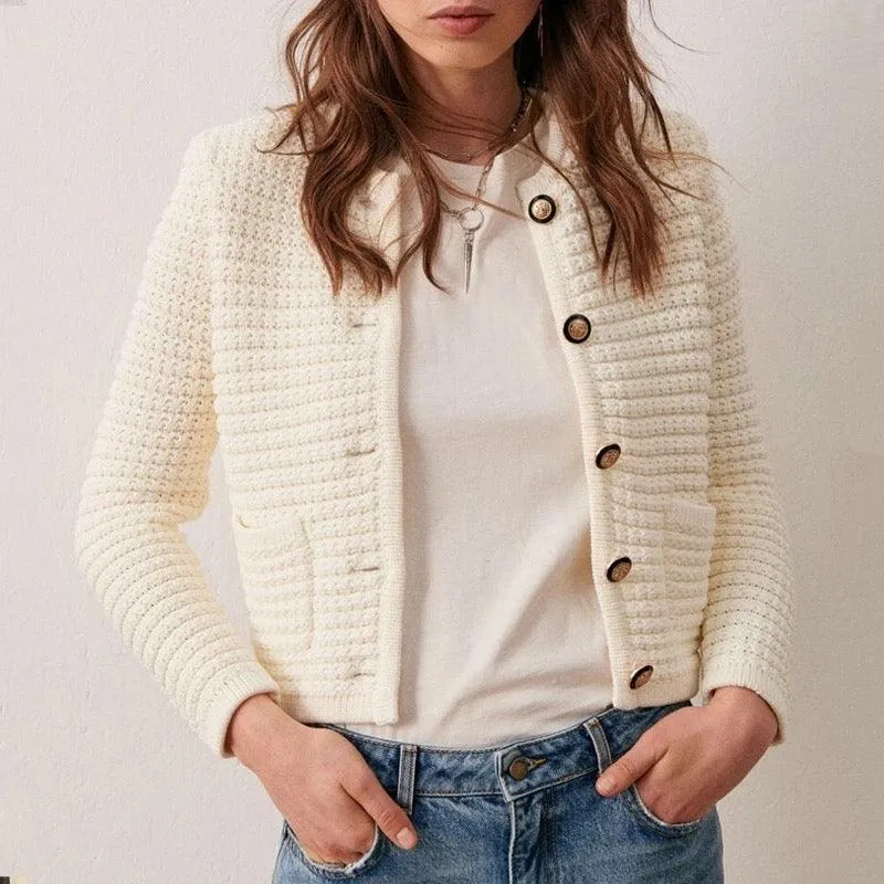 Gadot Statement Woolen Cardigan Coat