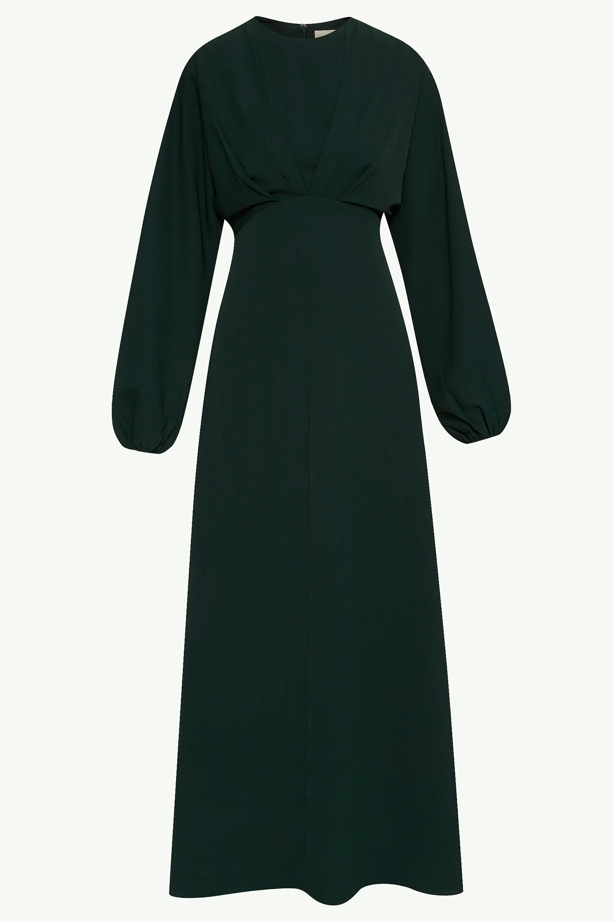 Karina Dolman Sleeve Maxi Dress - Emerald