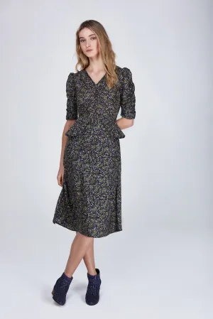 Lennie floral silk cotton dress