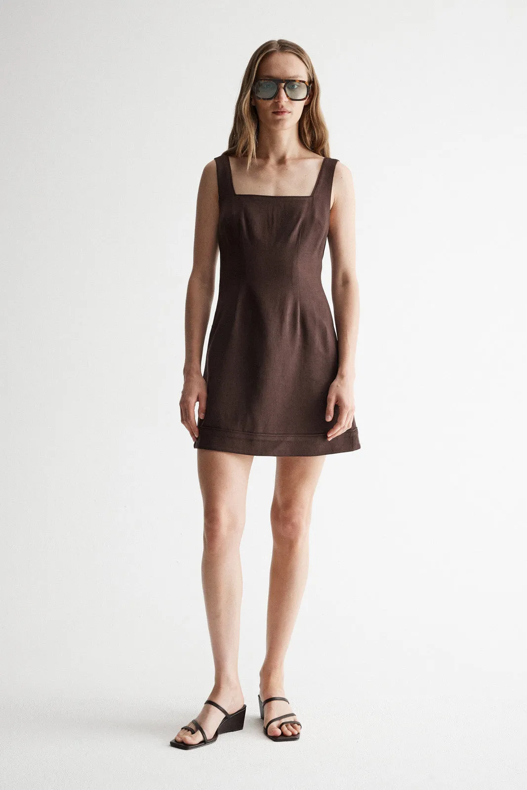 Luccia Dress Chocolate