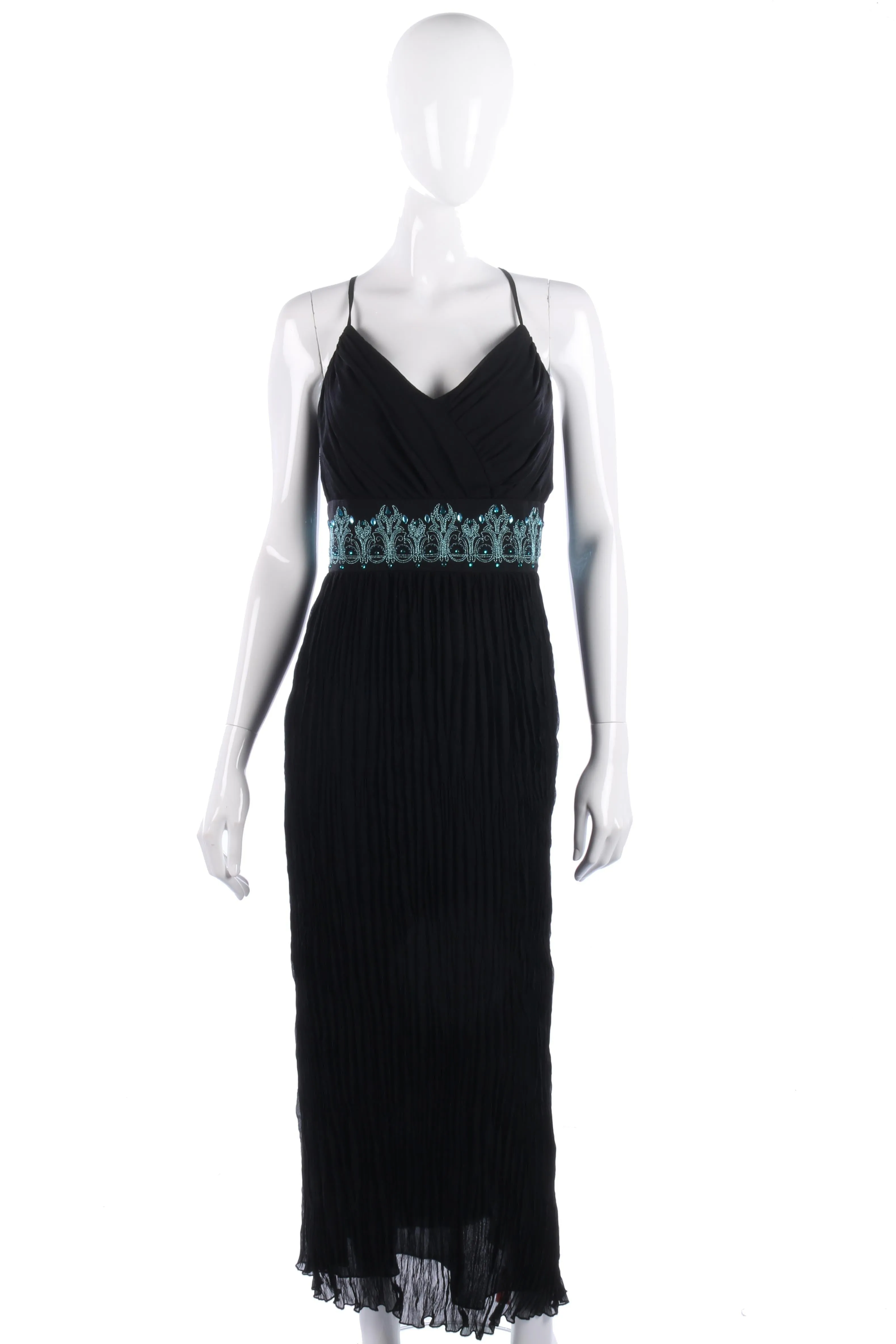 Nicholas Millington lovely black ball gown size M/L