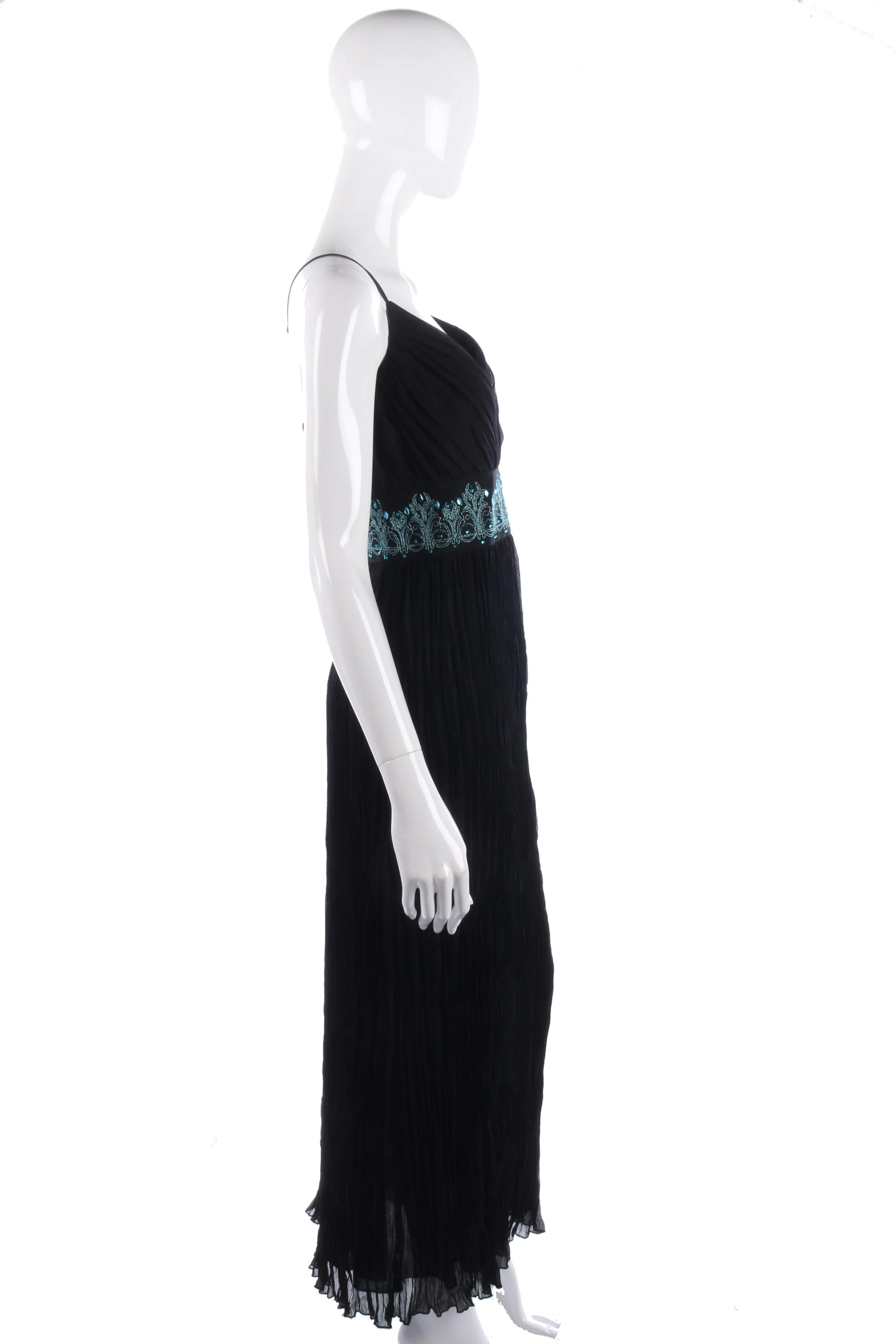 Nicholas Millington lovely black ball gown size M/L