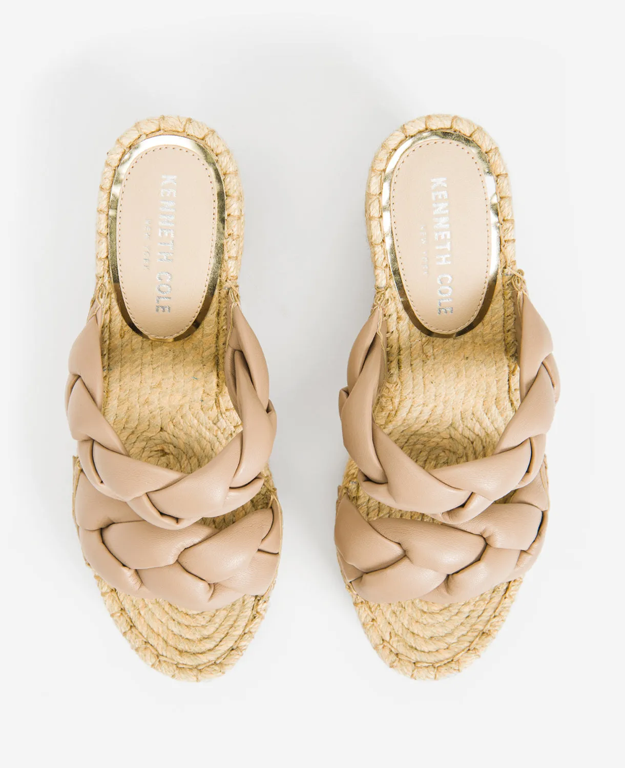 Olivia Braided Wedge Espadrille Sandal