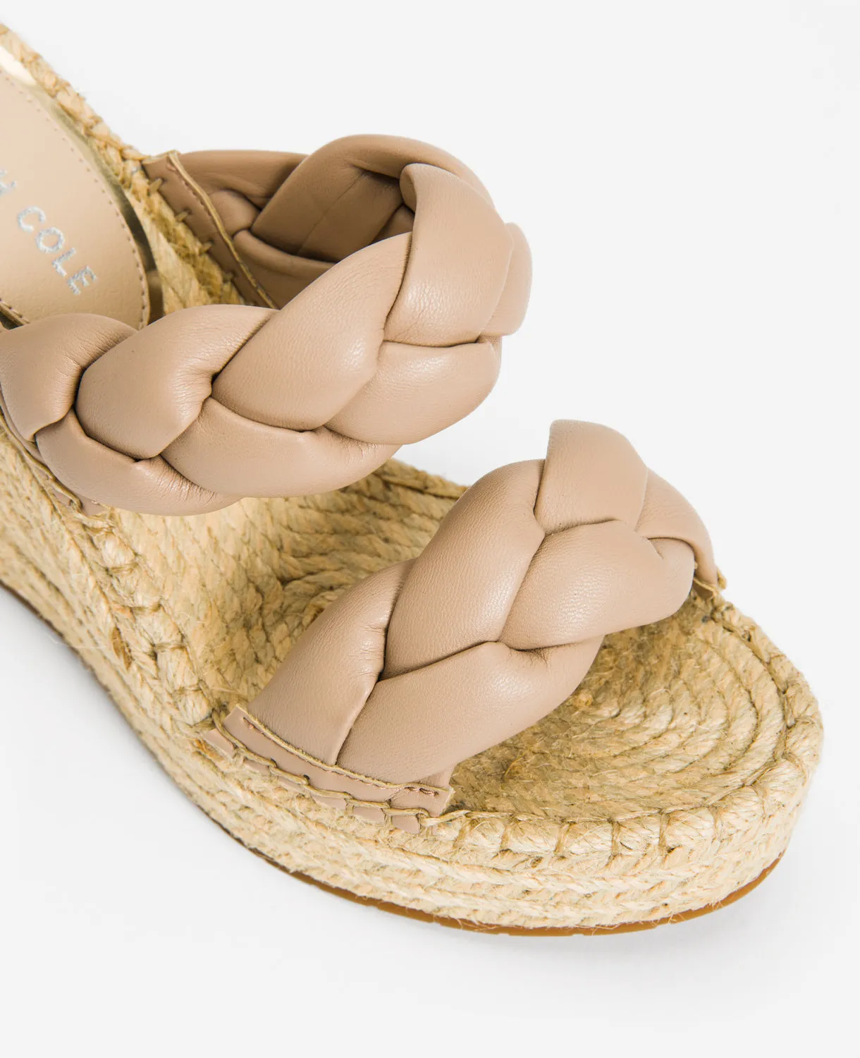 Olivia Braided Wedge Espadrille Sandal