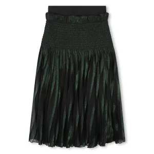 Rain Forest Iridescent Mid Length Skirt