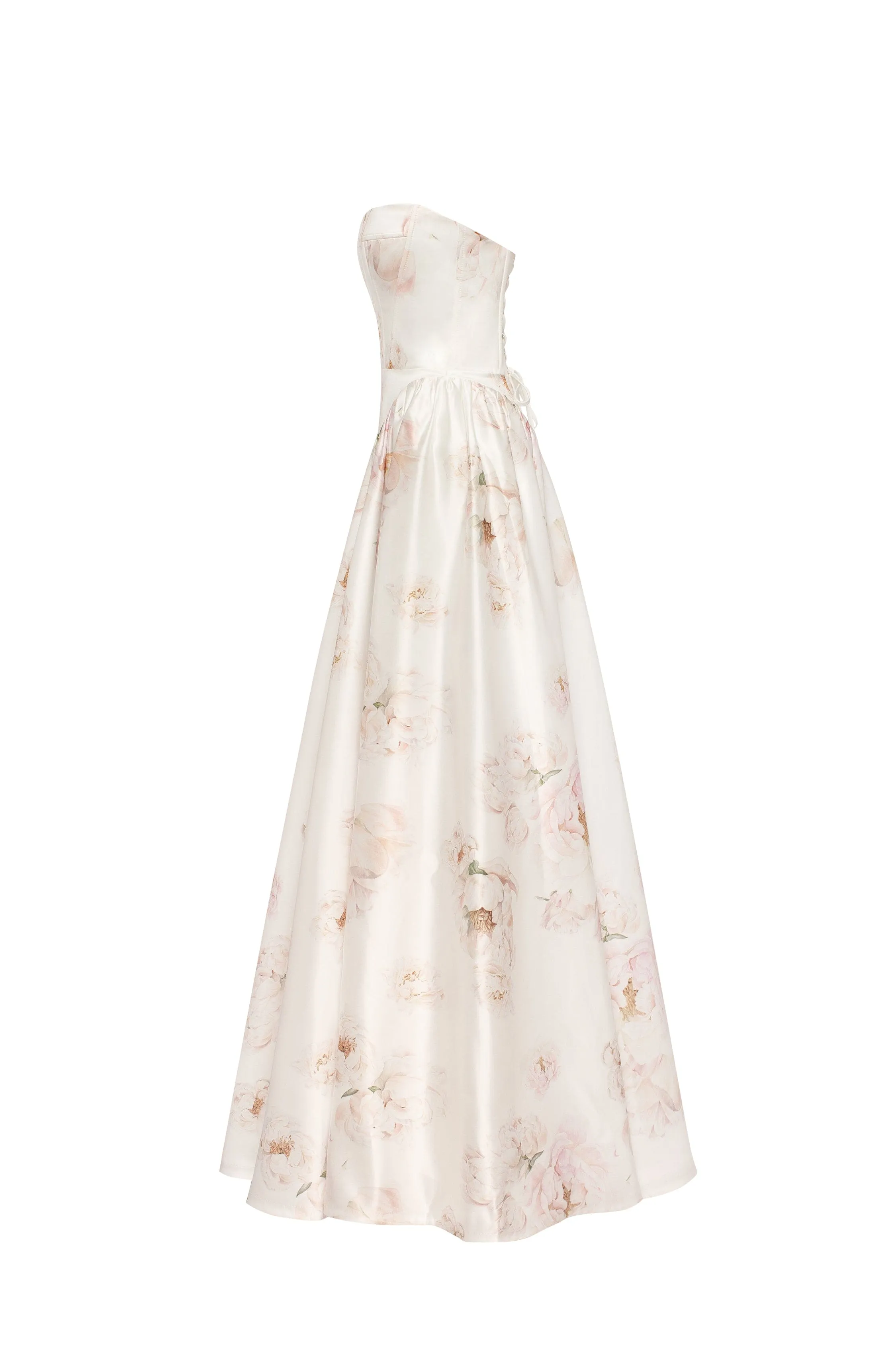 Refined pink peony maxi dress, Garden of Eden