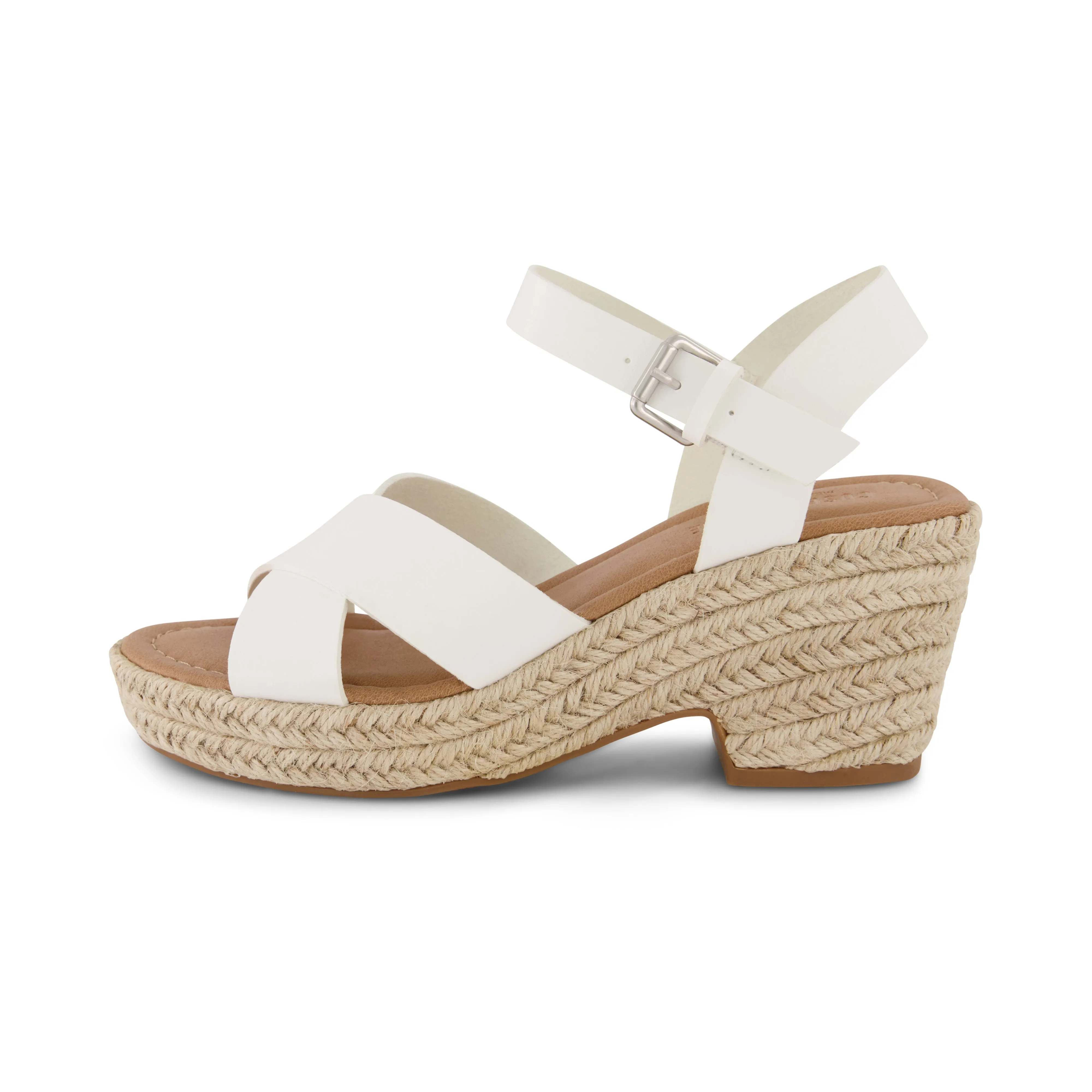 Robbie Cross Band Wedge Sandal