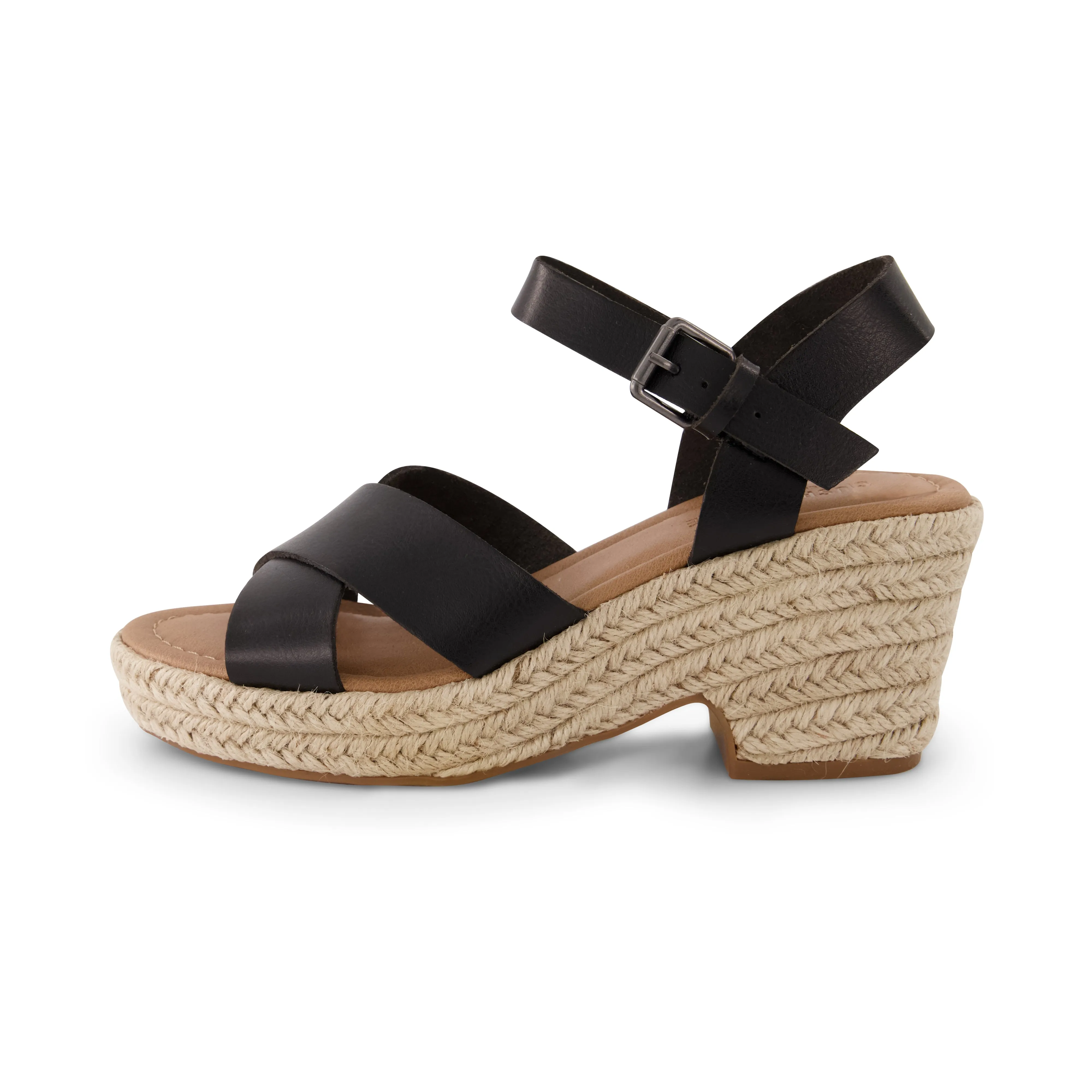 Robbie Cross Band Wedge Sandal