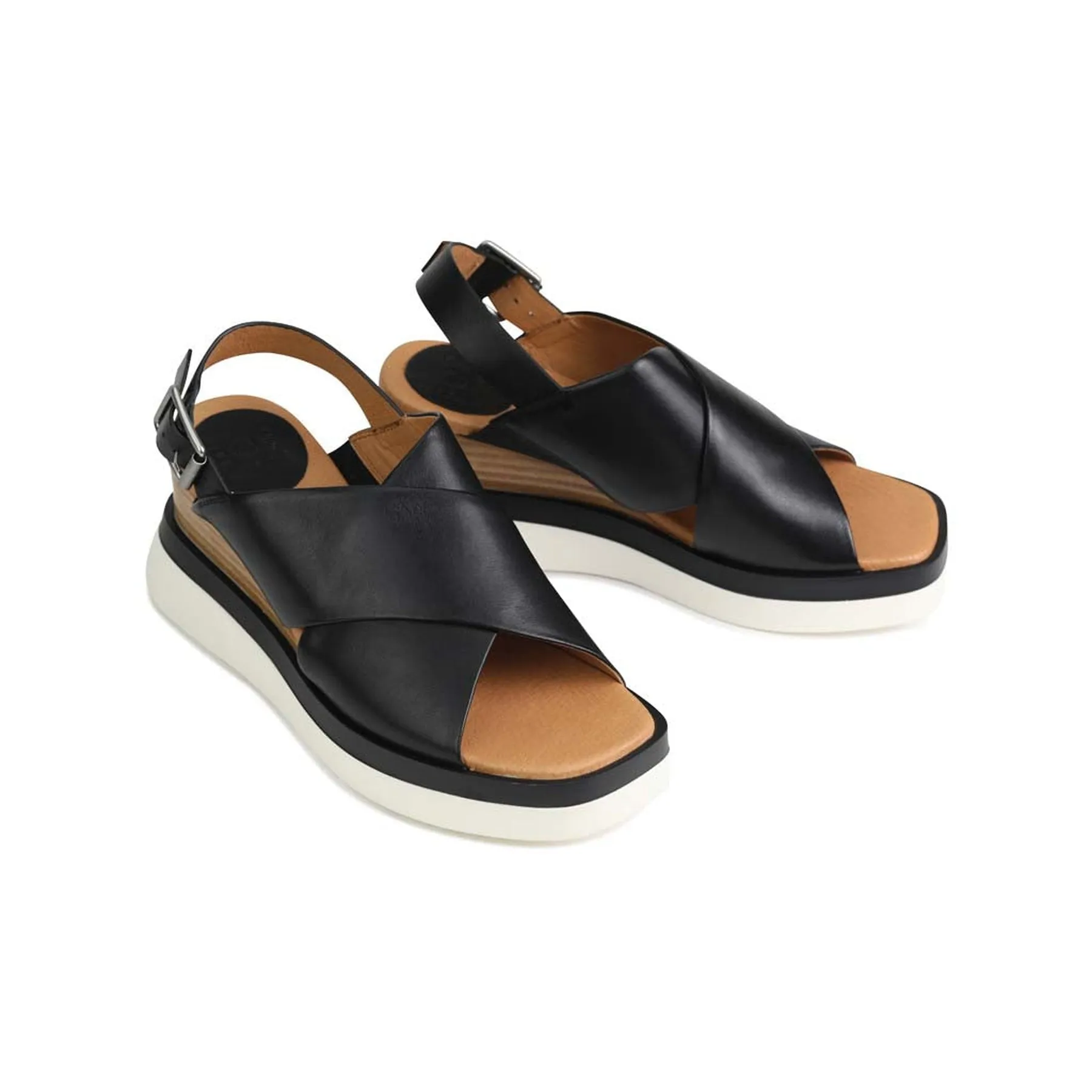 SASILLE WEDGE SANDALS LEATHER