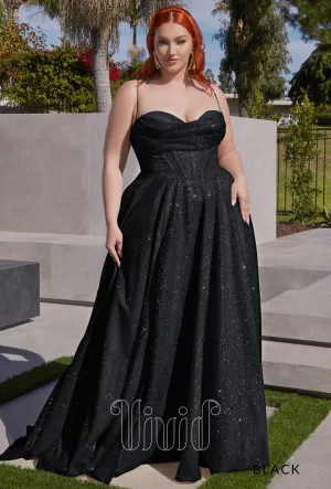 Stella Glitter Ball Gown Curve