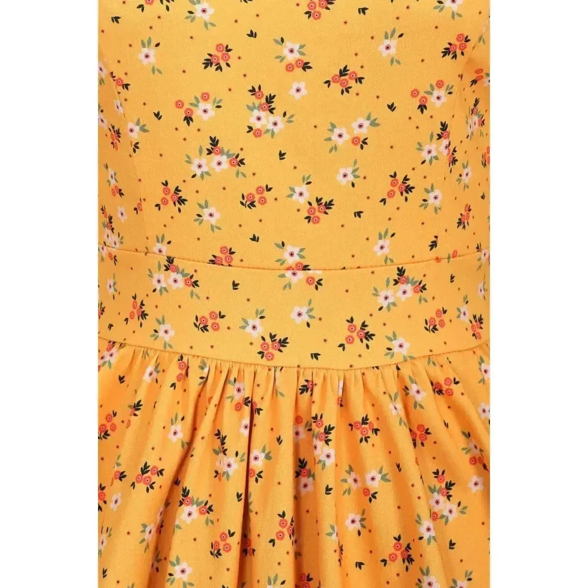 Tea Dress - Ditsy Yellow