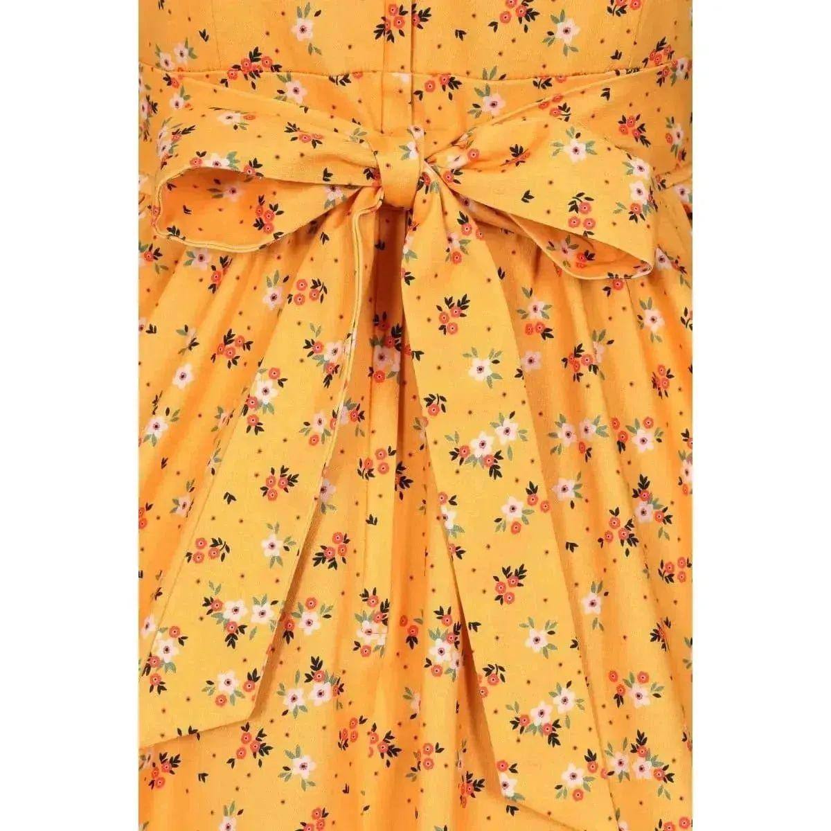 Tea Dress - Ditsy Yellow