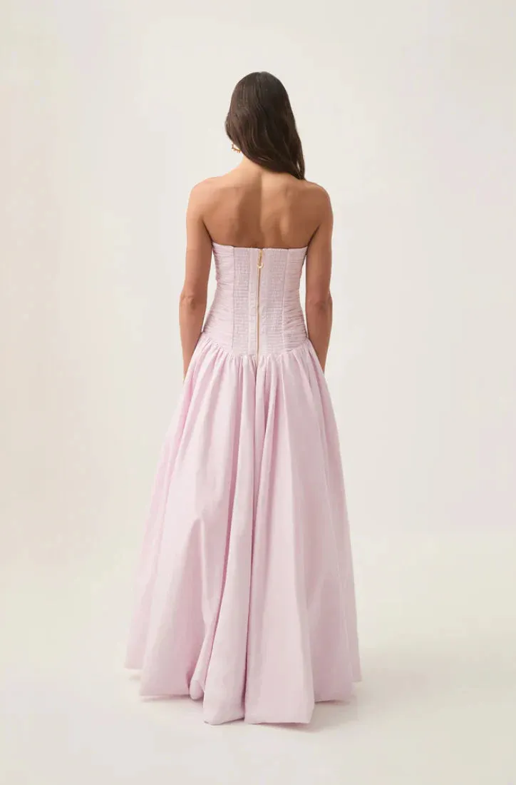 Violette Bubble Hem Maxi Dress