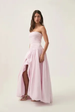 Violette Bubble Hem Maxi Dress