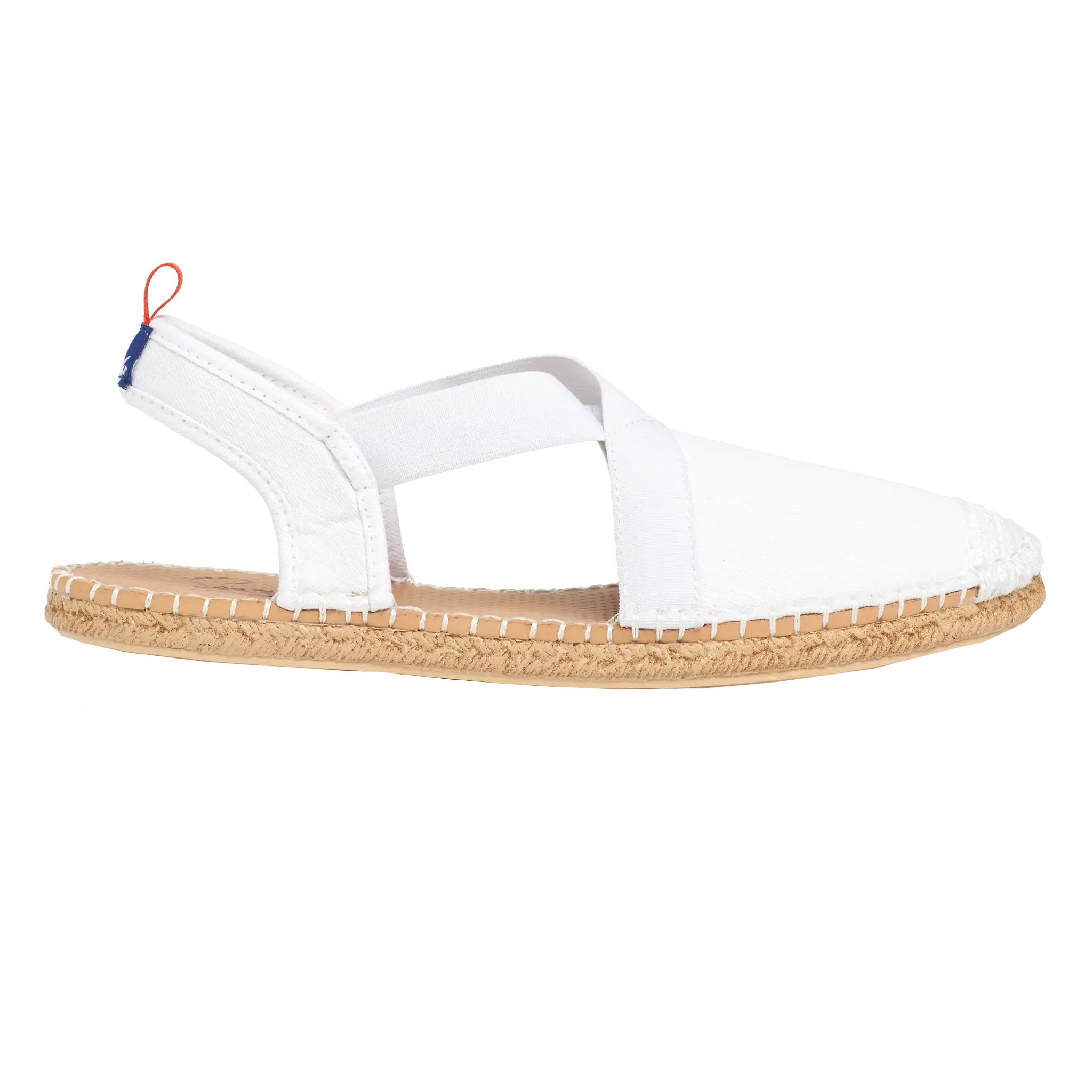 WHITE DENIM - WOMENS SEAFARER SLINGBACK